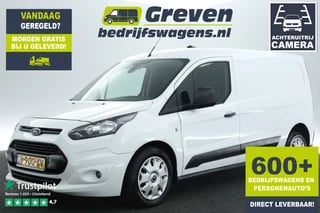 Ford Transit Connect 1.6 TDCI L2H1 Airco Camera 3 Persoons Cruise PDC Elektrpakket Schuifdeur Trekhaak