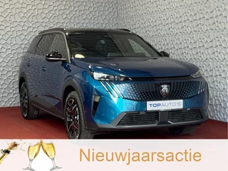 Peugeot 5008 1.2 HYBRID 145 GT NIEUWE AUTO 7PERS OPENDAK STOEL/STUUR VERW. ELEK.KLEP LED 7P 7 Persoons