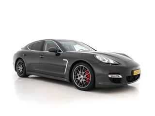 Hoofdafbeelding Porsche Panamera Porsche Panamera 4.8 Turbo AWD *PANO | ADAPTIVE-CRUISE | SPORT-CHRONO-PACK | FULL-LEATHER | XENON | AIR-SUSPENSION | MEMORY-PACK | BOSE-SOUND | SPORT-SEATS | KEYLESS | CAMERA | NAVI-FULLMAP | SHIFT-PADDLES |  20''ALU *