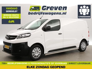 Opel Vivaro 1.5 CDTI L2H1 Airco Cruise 3 Persoons Sidebars Elektrpakket Trekhaak