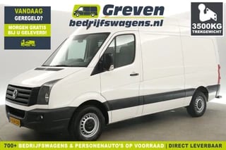 Volkswagen Crafter 35 2.0 TDI L2H2 140PK 3500KG Trekgew. Airco Camera Cruise 3 Persoons Trekhaak