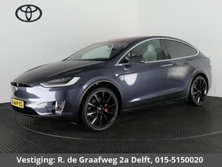 Hoofdafbeelding Tesla Model X Tesla Model X Performance Ludicrous 7p. 600 PK! | Navigatie | Lederen bekleding |