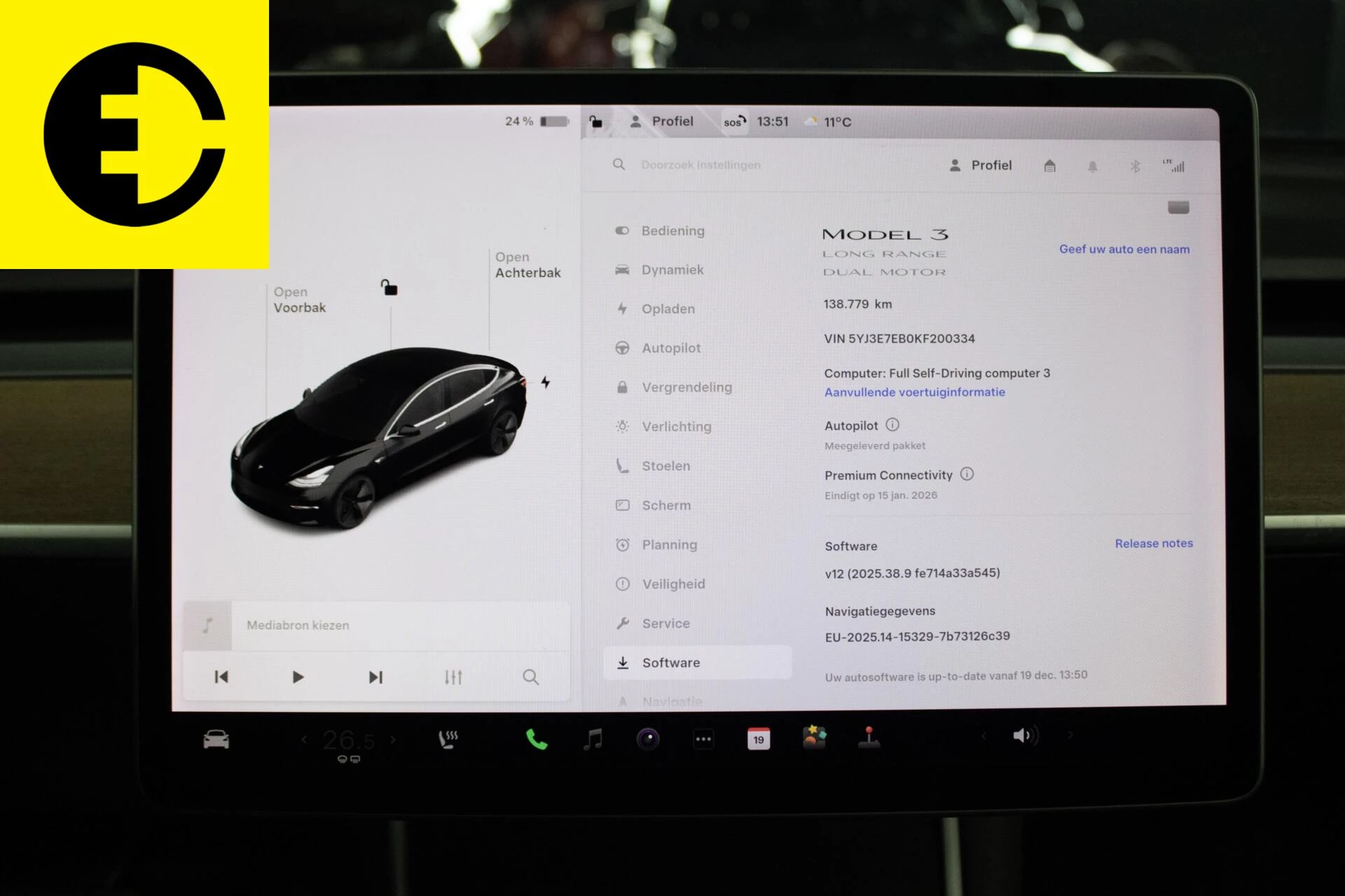 Hoofdafbeelding Tesla Model 3