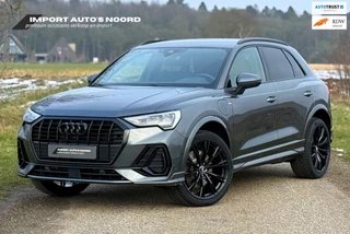Audi Q3 45 TFSI e S edition 20 inch Lederen bekleding Lane assist Optiekpakket zwart