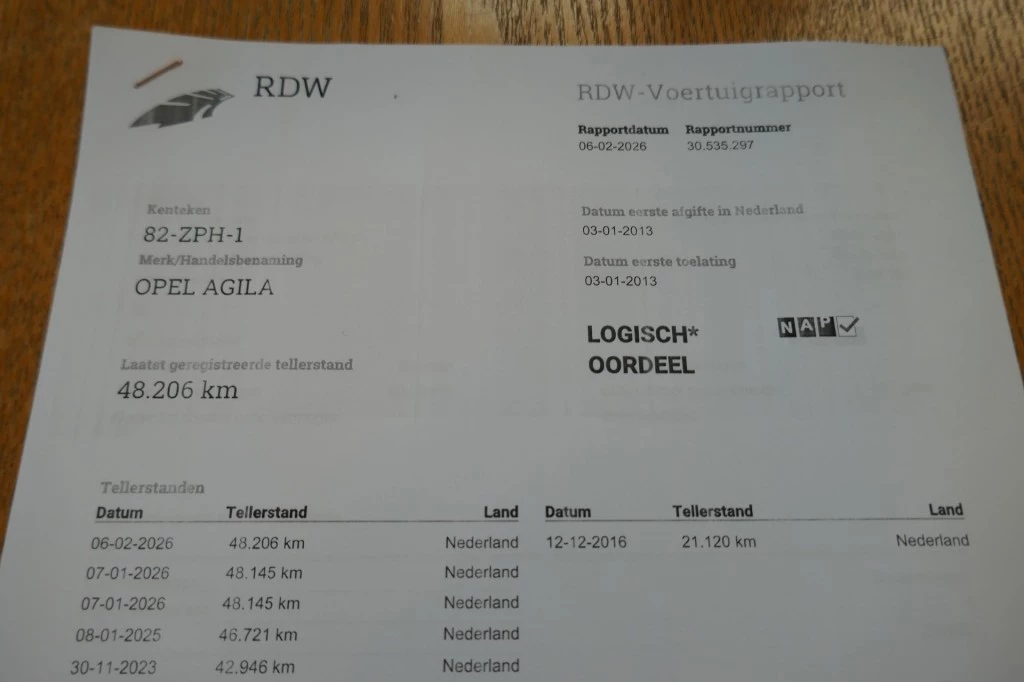 Hoofdafbeelding Opel Agila