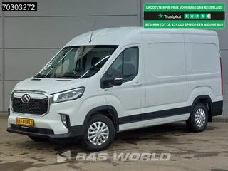 Hoofdafbeelding Maxus eDeliver9 Maxus eDeliver 9 Elektrisch 280km WLTP 72kWh L2H2 204pk Airco Cruise LED Airco Camera Parkeersensoren v+a Airco Cruise control