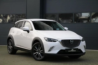Mazda CX-3 2.0 SkyActiv-G 120 GT-M AdaptivCruise Headup AppleCarplay Trekhaak Leder Camera Led Blindspot LaneAssist 105000KM BJ2017