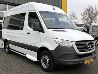 Mercedes-Benz Sprinter Tourer Automaat L2 H2 Euro 6 Airco Rolstoel-lift Invalide vervoer 9 persoons 2 Rolstoelplaatsen Groepsvervoer Buurtbus 366cm L3 H3