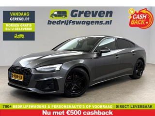Audi A5 35 TFSI 150PK Black Edition S-Line | Camera | LED | Virtual Cockpit | Carplay | Stoelverwarming | 18''LMV