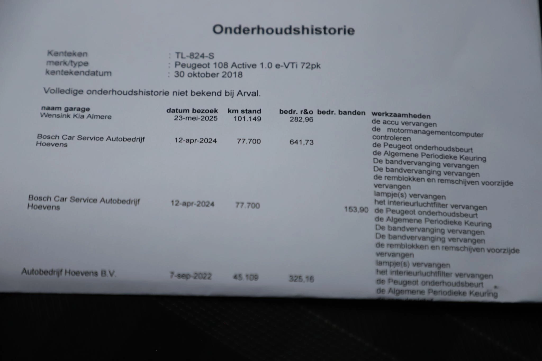 Hoofdafbeelding Peugeot 108