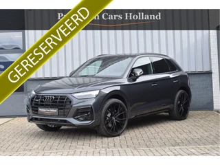 Audi Q5 50 TFSI e S-Line 299 Pk Black Ed S-Line Leder Matrix 360 Camera ACC Carbon Trekhaak Keyless 22 Inch