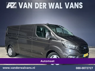 Ford Transit Custom 2.0 TDCI 131pk Automaat L2H1 Euro6 Airco | Apple Carplay | Cruisecontrol | LED | Cruisecontrol Android Auto, Verwarmde voorruit, Parkeersensoren, Bijrijdersbank