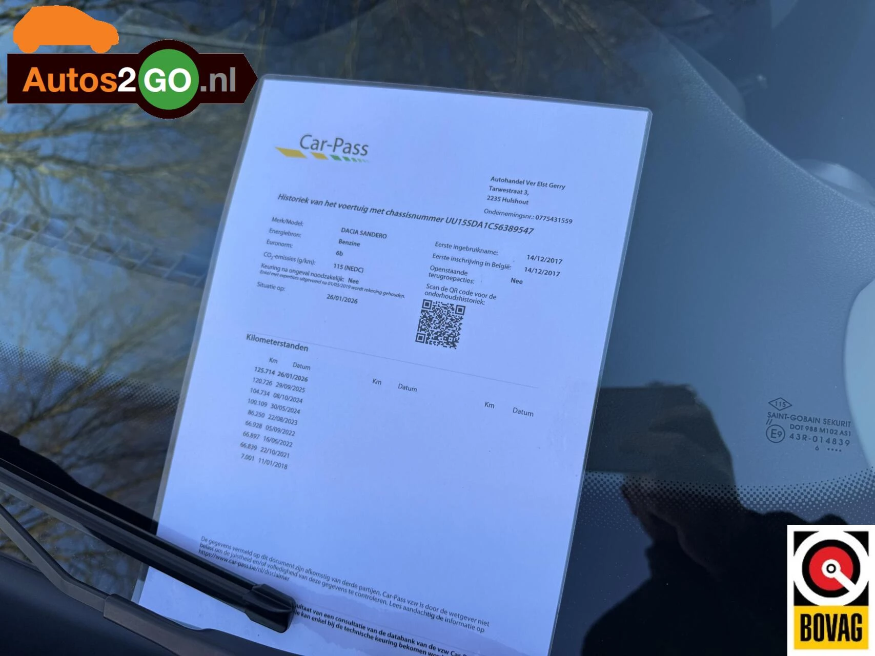 Hoofdafbeelding Dacia Sandero Stepway