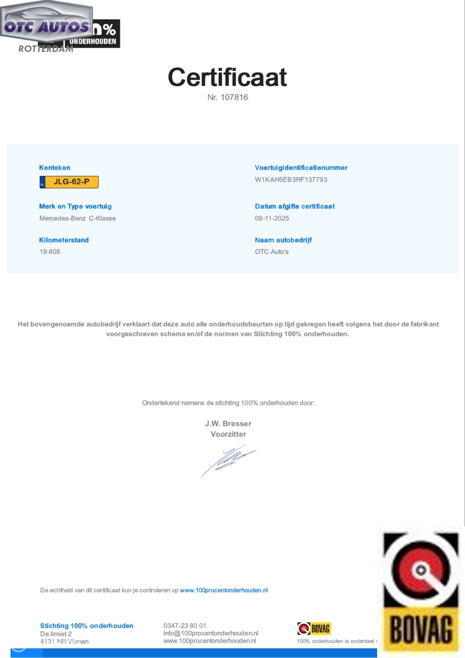 Hoofdafbeelding Mercedes-Benz C-Klasse