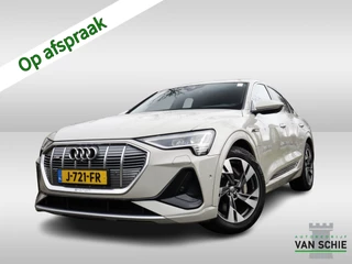 Audi e-tron Sportback 55 quattro S edition 95 kWh 3-Fase 2e-Eig. & Dealer-Onderh. BOVAG-Garantie. NL-Auto.