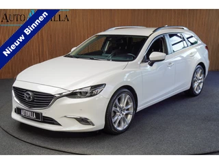 Hoofdafbeelding Mazda 6 Mazda 6 Sportbreak 2.0 SkyActiv-G 165 Aut. Leer Navi Camera Bose Stuur- & stoelverwarming Climate PDC Metallic lak LM velgen