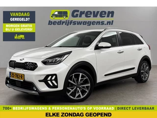 Hoofdafbeelding Kia Niro Kia Niro 1.6 GDi Hybrid DynamicPlusLine Pano LED Camera Carlpay Virtual Clima Cruise Navi PDC 18''LMV