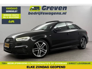 Audi A3 35 TFSI S-Line 150PK Pano LED Carplay Virtual Clima Cruise Navi PDC 18''LMV