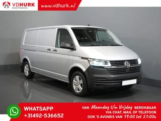 Volkswagen Transporter T6.1 2.0 TDI 150 pk Aut. L2 4Motion/ 4x4/ LED/ Standkachel/ Alarm / Carplay/ Navi/ Camera/ 3,2t GVW/ Stoelverw./ Inrichting/ Cruise/ LMV/ Trekhaak