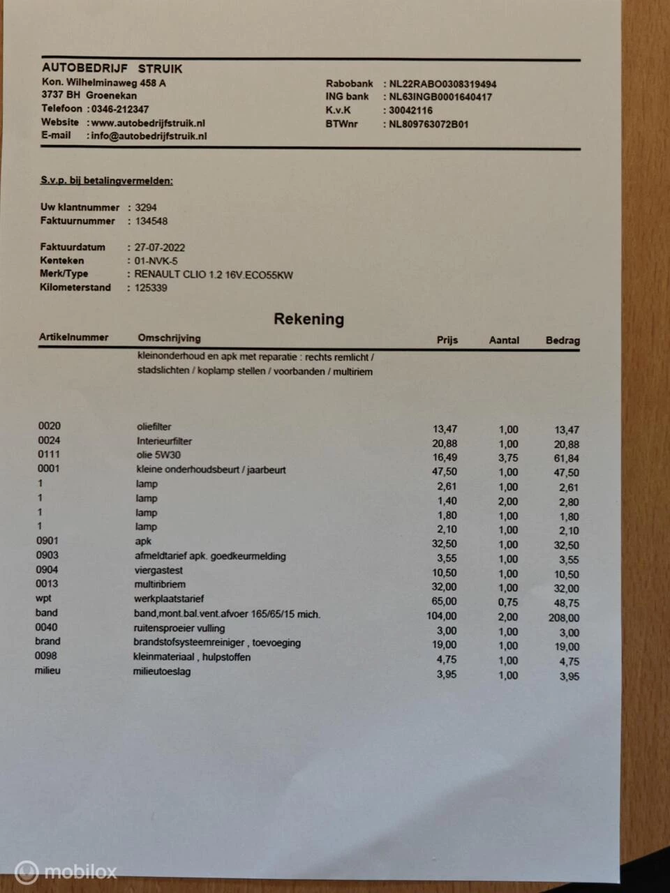 Hoofdafbeelding Renault Clio