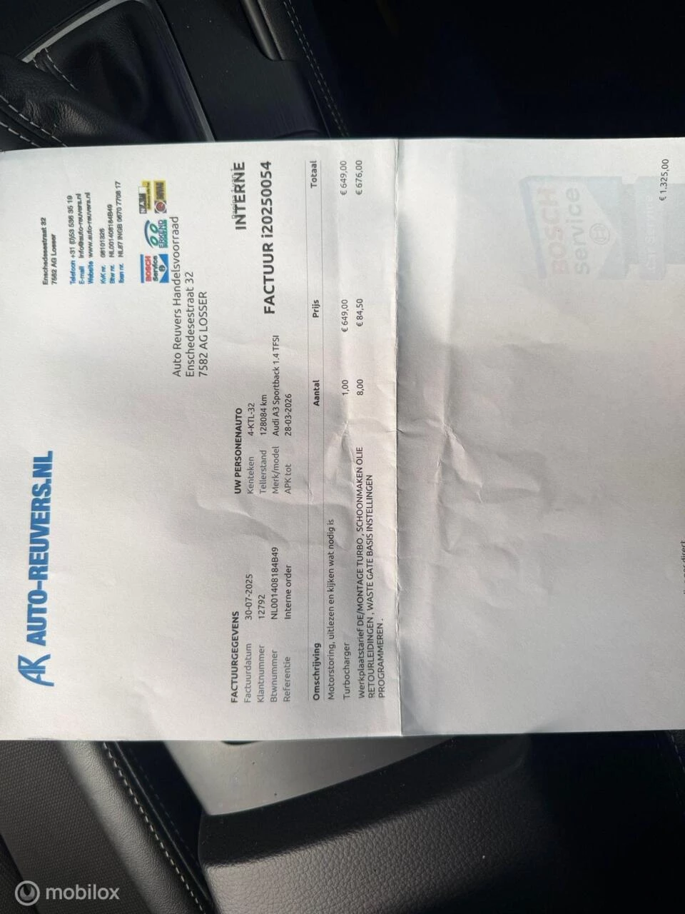 Hoofdafbeelding Audi A3