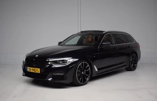 BMW 5-serie Touring 520i 184PK AUT8 M-SPORT ORG.NED / PANORAMADAK / 360 CAMERA / 20INCH / HEAD-UP / NAP / CARPLAY