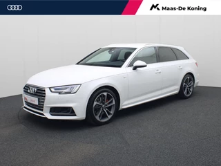 Audi A4 Avant 2.0 TFSI/190PK ultra Sport S line Edition · Stoelverwarming · Navigatie · Trekhaak · Leder/stof ·
