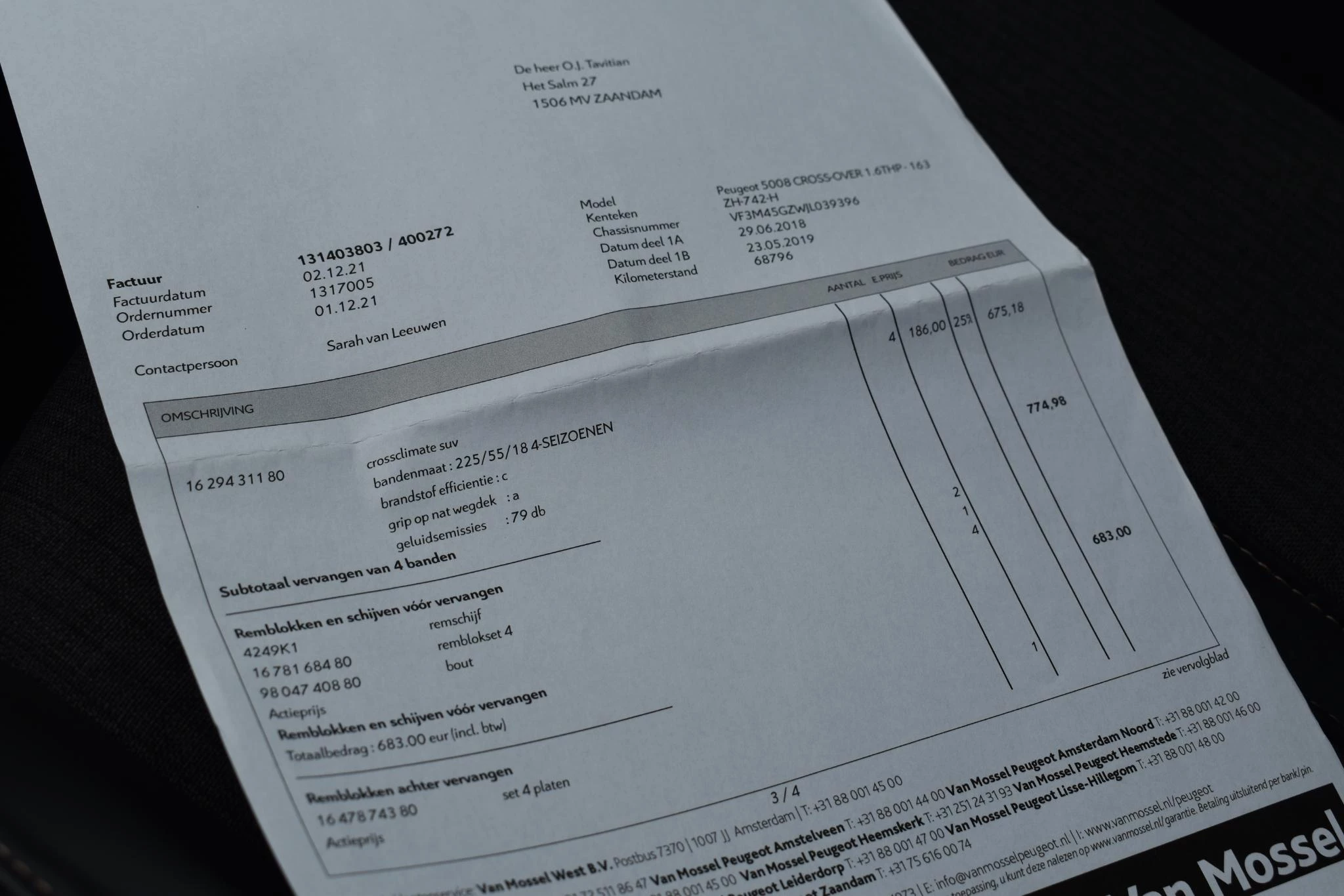 Hoofdafbeelding Peugeot 5008