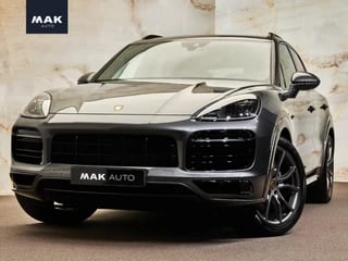 Porsche Cayenne 3.0 E-Hybrid, NL-auto, SportDesign, 21", pano, luchtv., sp.uitlaat, LED-kopl., Bose, privacy