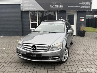 Mercedes C-klasse Estate 350 CDI BlueEFFICIENCY Elegance 4-Matic, schuifdak, trekhaak, leder, apk 05-2026