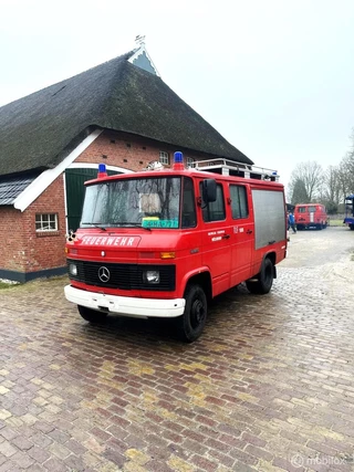 Mercedes 608 1986 met 7200 kilometer OM 314 brandweer diesel