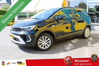 Opel Crossland 1.2 Turbo Elegance Automaat, Navi, Stoel en stuur verw, Camera, Trekhaak.