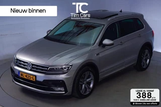 Volkswagen Tiguan 1.4 TSI R-line Automaat | Panoramadak | LED verlichting adaptief | Stoelverwarming | Ergo stoel | Spiegels inklapbaar | Achteruitrijcamera | Parkeersensoren voor en achter
