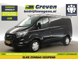 Ford Transit Custom 280 2.0 TDCI L1H1 Airco Cruise LED PDC 3 Persoons Imperiaal Elektrpakket Trekhaak