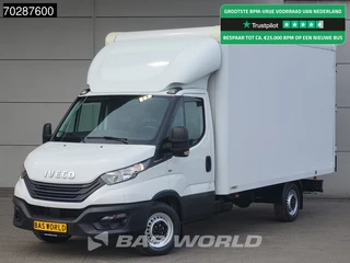 Iveco Daily 35S16 Automaat Bakwagen Achterdeuren 160PK Airco Camera Euro6 Meubelbak Koffer 21m3 Airco