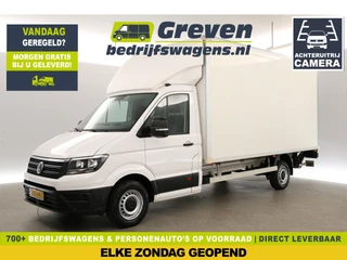 Volkswagen Crafter 2.0 TDI 177PK | Bakwagen L4.52m | Zijdeur | Laadklep | Airco | Camera | Cruise | 3-Zits | Carplay