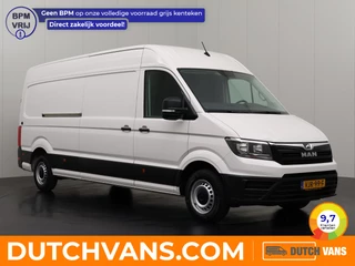 MAN TGE 2.0TDi 140PK DSG Automaat Maxi | Camera | Airco | 3-Persoons | Betimmering