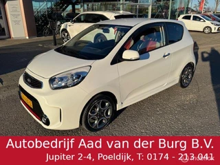 Picanto 1.2 85pk SportsLine ,  Limited Edition Sport uitgave  , Sportive Voor en Achter bumper & Zij skirts & Velgen  , 1.2 / 85pk Motor , Luxe uitvoering incl Stoel en stuur verwarming , 19.700 km ! Dealer onderhouden  !