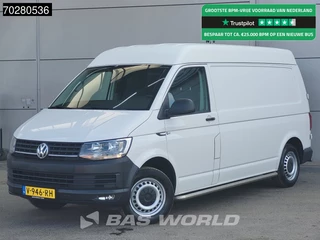 Volkswagen Transporter 150PK Automaat L2H1 Navi Airco Cruise Parkeersensoren Euro6 L2 6m3 Airco Cruise control