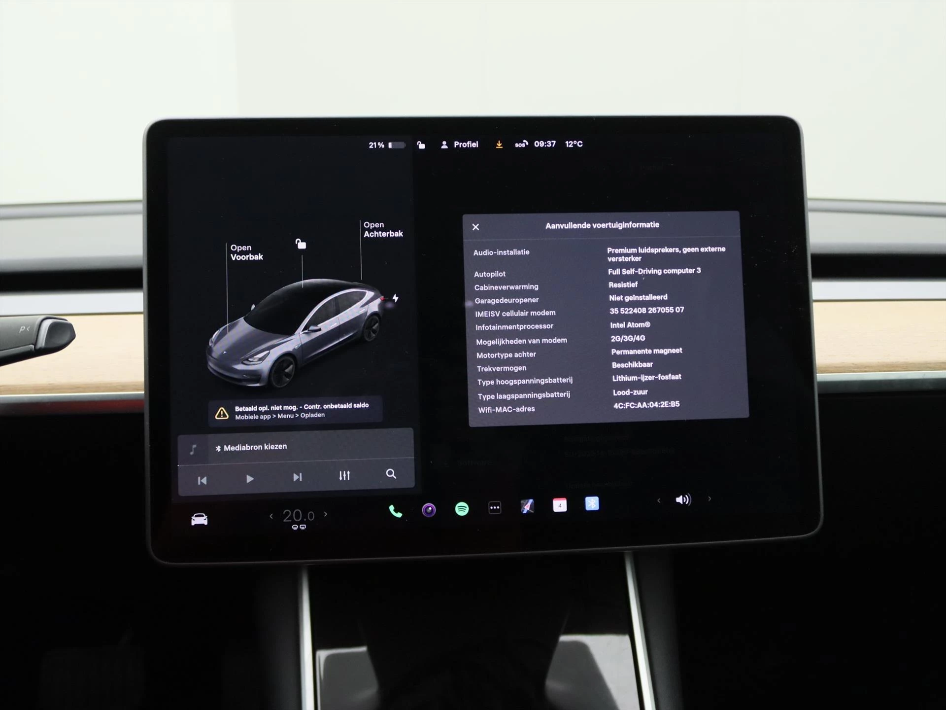 Hoofdafbeelding Tesla Model 3