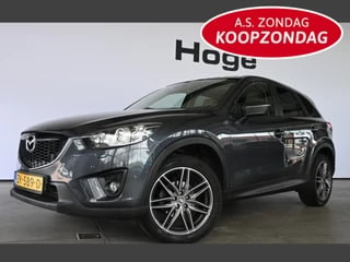 Mazda CX-5 2.2D HP GT-M 4WD Automaat Ecc Leder Schuifdak Navigatie Rijklaarprijs Inruil Mogelijk!