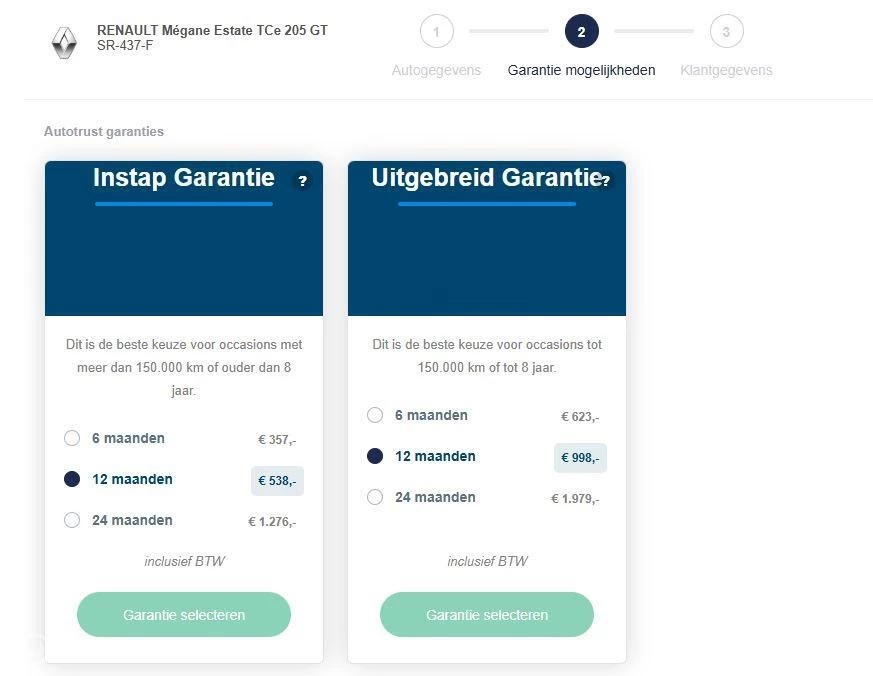 Hoofdafbeelding Renault Mégane Estate