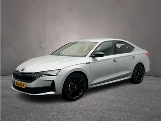 Skoda Octavia Sportline Business 1.5 eTSI 150pk DSG Automaat Trekhaak, Achteruitrijcamera, Navigatie, Cruise control, Stuurwiel verwarmd, Stoelverwarming, Parkeersensoren