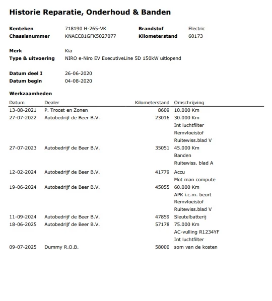 Hoofdafbeelding Kia e-Niro
