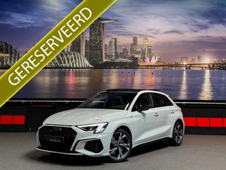 Audi A3 Sportback 45 TFSI e 3xS-Line Competition |RS-Stoelen|Camera|Panorama|Sfeer