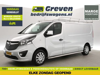 Opel Vivaro 1.6 CDTI L2H1 | MARGE | Airco | 3-Zits | Camera | Navi | Trekh. | Cruise | Imperiaal | Parkeersens.