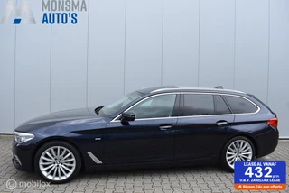 BMW 530d xDrive Touring Luxury Imperialblau Pano Nappa B&W Massage HUD ACC 360°Cam Softclose Etc. etc.!