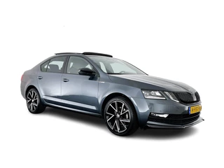 Škoda Octavia 1.5 TSI Greentech Sport-Line Business (INCL-BTW) Aut. *PANO | FULL-LED | DIGI-COCKPIT | NAVI-FULLMAP | SPORT-SEATS | CAMERA | CARPLAY | DAB+ | PRIVACY-GLASS | ECC | SHIFT-PADDLES | PDC | CRUISE | TOWBAR | 18"ALU*