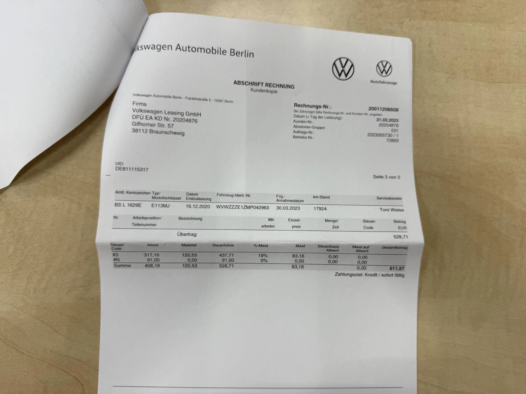 Hoofdafbeelding Volkswagen ID.3