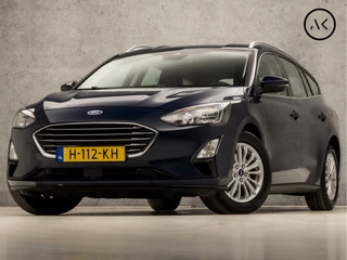 Ford Focus Wagon 1.0 EcoBoost Titanium (APPLE CARPLAY, GROOT NAVI, CLIMATE, ADAPTIVE CRUISE, SPORTSTOELEN, KEYLESS, PARKEERSENSOREN, LM VELGEN, LED KOPLAMPEN, NIEUWE APK, NIEUWSTAAT)